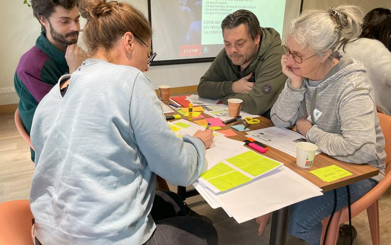 L’équipe du débat de Bugey a composé un groupe citoyen