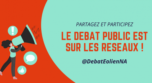 Le debat Eoliennes Nouvelle-Aquitaine est sur les réseaux sociaux