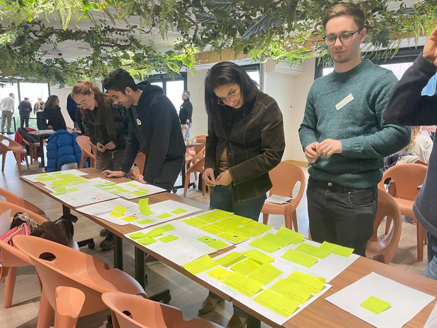 L’équipe du débat de Bugey a composé un groupe citoyen