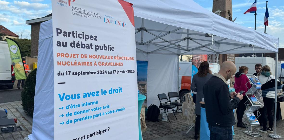 Débat mobile du Debat Public Nouveaux Réacteurs Nucléaires à Gravelines