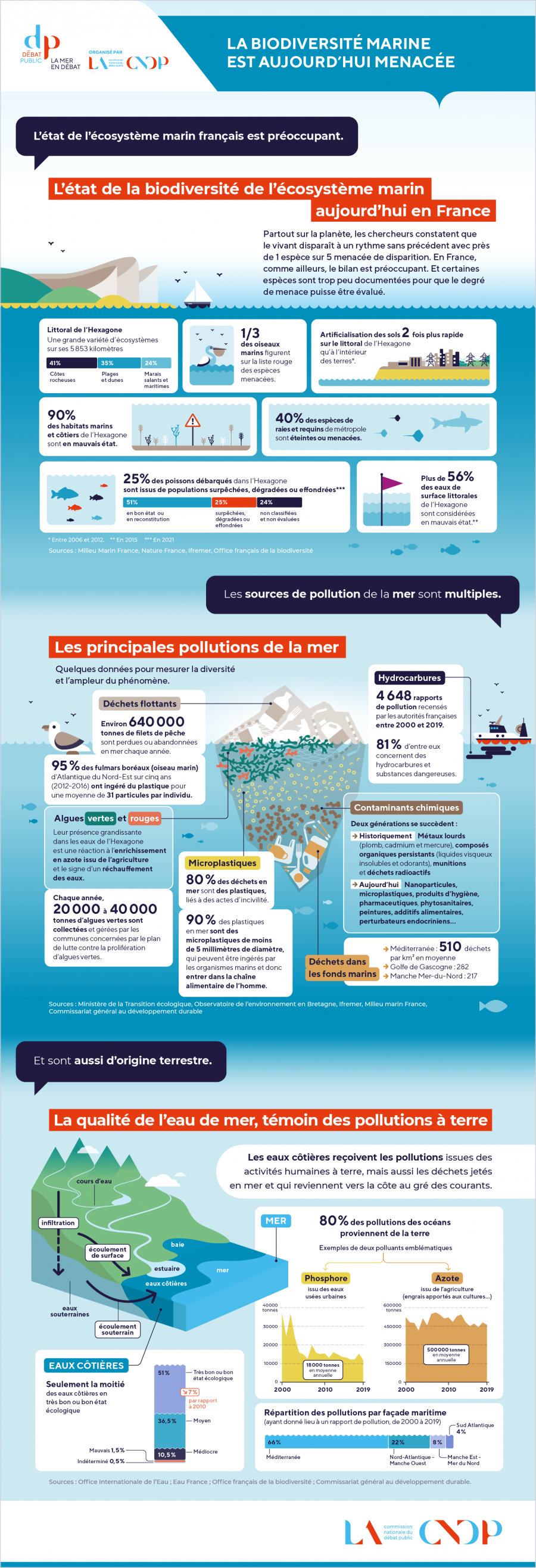 La biodiversité marine aujourd'hui menacée